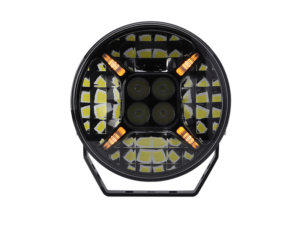 Voller LED Fernscheinwerfer RUND mit ORANGE LED Standlicht - EAN: 8720364580124