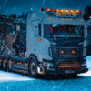 Scania NG LKW mit LED Scheinwerfer - geeignet für 12 & 24 volt Gebrauch - EAN: 7323030181291