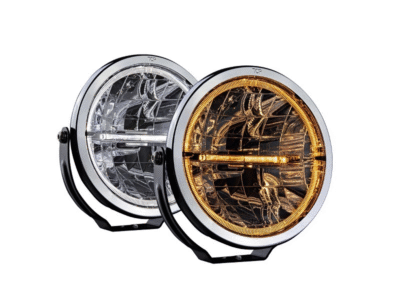 Strands Ambassador full LED Scheinwerfer - mit farbwechselndem LED Standlicht - vollständig wasserdicht - für 12 & 24 volt Gebrauch EAN: 7323030181291