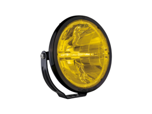 Strands Ambassador Vollstrahler LED mit GELBEM Glas – LIMITED EDITION – mit farbwechselbarem LED Standlicht – für 12- und 24-Volt-Betrieb EAN: 7323030185329 – STRANDS SKU: 270924