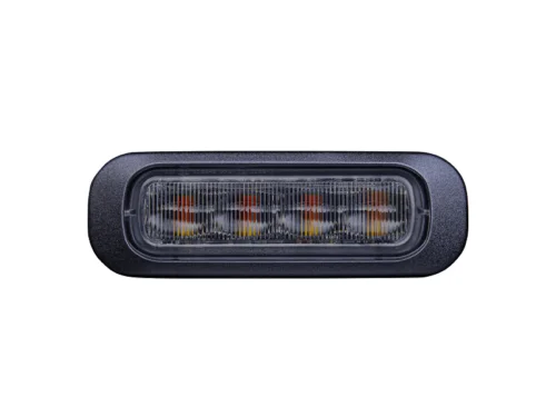 Strands Dark Knight 4 LED Blitz mit Dunkel-/Rauchglas – LED Blitz mit ECE R65 Gütezeichen geeignet für 12 und 24 Volt Einsatz – EAN: 7350133813514