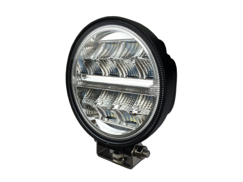 Tralert LED werklamp 24W rond - werklamp geschikt voor 12 en 24 volt gebruik - Tralert nummer: TRSW12028FB - EAN: 8720364580292