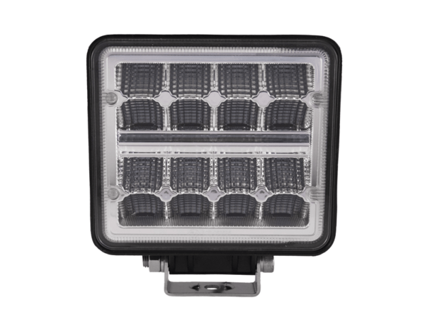 Tralert LED werklamp 24W vierkant - werklamp geschikt voor 12 en 24 volt gebruik - Tralert nummer: TRSW12275FB - EAN: 8720364580247