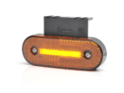 WAŚ W174 marker light ORANGE - marker lights for 12 and 24 volt use - LED lamp with NEON look - for car, truck, tractor, camper and more - EAN: 5903098103576