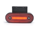 WAŚ W174 marker light RED - contour lighting for 12 and 24 volt use - LED lamp with NEON look - for car, truck, tractor, camper, and more - EAN: 5903098103569