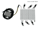 LED strip voor CLASSIC / OLD SCOOL model lichtbak met een lengte van 130cm - geschikt voor een RETRO DESIGN NEDKING lichtbak - werkt op 12 en 24 volt - geleverd met POWERUNIT - EAN: 6438203003162