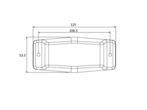 Dimensions image / technical drawing of the ADL20333