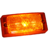 M-LED classic markeringslamp ORANJE - FULL LED bloklamp voor bijvoorbeeld een lichtlat of side skirt voor auto, bestelwagen, vrachtwagen en meer - met ECE R148 en ECE R150 keurmerk - markeringslamp voor 12 en 24 volt gebruik - vervangt Hella 2PS 004 361-001 en 2PS 002 727-001 - M-LED ZM365