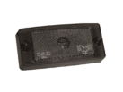 M-LED classic marker light WHITE with SMOKE GLASS - FULL LED block light for, for example, a light bar, side skirt or marker light for car, van, truck and more - with ECE R148 approval mark - marker light for 12 and 24 volt use - replaces Hella 2PG 004 361-011 and 2PG 002 727-021 - M-LED ZM370