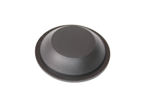 Gylle sealing cap black - cover plate for the Danish position lamp to place the lamp on top of the cabin or under the front bumper - EAN: 7392847309259