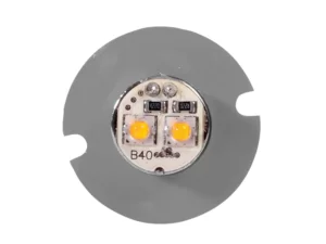 Hidemish LED Einbaublitz BLAU – LED Warnlampe für 12- und 24-Volt-Betrieb – Scheinwerferblitz BLAU – mit 3,15 m Kabel – Produkt von AEB Belgien –