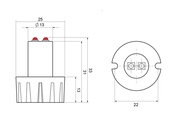 Technical drawing ADL26315-RO
