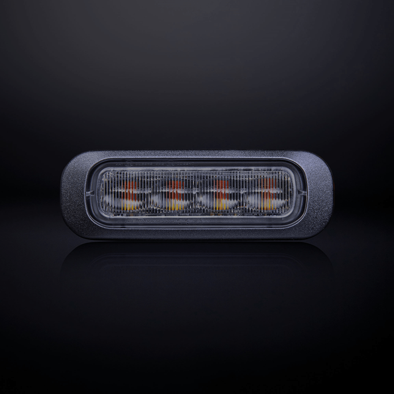 Dark Knight 4 LED flitser donker - Strands - All Day Led - 12&24V