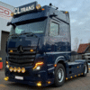 Mercedes Actros LED Tagfahrlicht ORANGE - geeignet für LED und Xenon Scheinwerfer - ab Baujahr 2020 - EAN: 6090549690613
