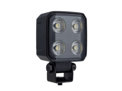 M-LED EDGE work light 30W - LED light for, for example, a car, truck, trailer, boat trailer, horse trailer, shovel, excavator, camper or other type of vehicle - with DT2 connection cable - with EMC CISPR25 Class 5 certification - small LED work light for 12 and 24 volt use - Mobiled / M-LED WL356