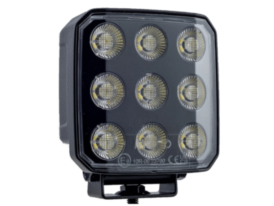 M-LED EDGE work light 65W - LED light for vehicles such as cars, trucks, trailers, boat trailers, horse trailers, wheel loaders, excavators, campers, or other types of vehicles - with DT2 connection cable - with EMC CISPR25 Class 5 certification - compact and lightweight LED work light for 12 and 24 volt use - Mobiled / M-LED WL358
