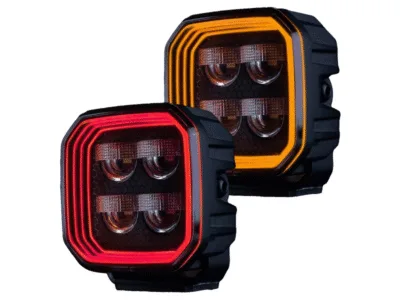 2PCS Phare De Travail LED 15cm 6'' 18W Projecteur LED 12V 24V Etanche Ip67 Spot Barre Led Feux Antibrouillard Led Pour 4x4 Voiture Camion Tracteur Suv Bateau Quad Vehicule 85258573
