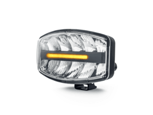 Tralert Atlas 320 LED verstraler met WIT en ORANJE LED standlicht - geschikt voor 12 & 24 volt gebruik - 1 LUX op 275 meter - met polycarbonaat lens - ECE R148 - ECE R149 - ECE R10 / CISPR 25 Class 5 - EAN: 8720364581015