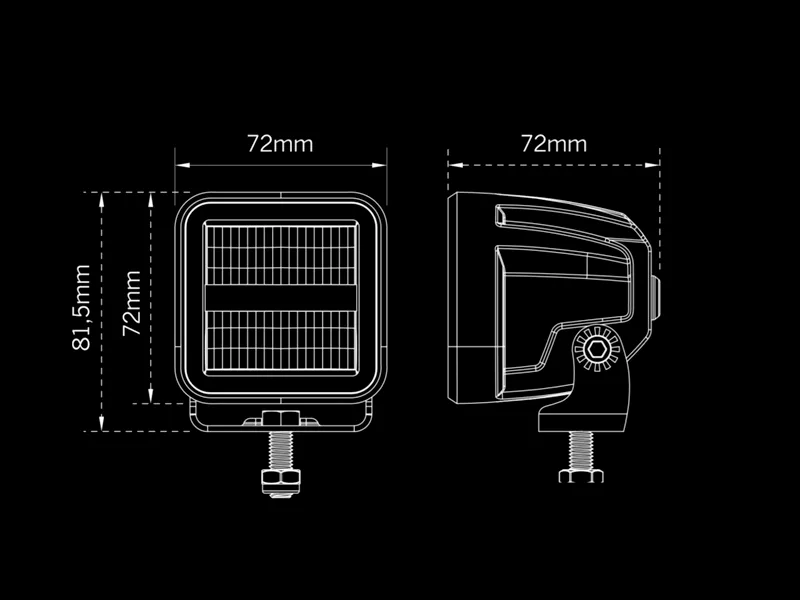 Siberia XP QUBE lamp - STRANDS - All Day Led - for 12&24V