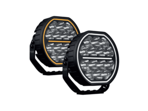 Strands Big Energy 7 inch verstraler - tweekleurig standlicht - geschikt voor 12 en / of 24 volt gebruik - Strands 270975 - 14 LED punten - EAN: 7323030192877