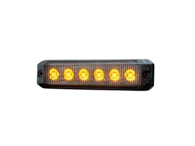 Dark Knight SM6 positielicht - oranje - geschikt voor 12 en / of 24 volt gebruik - Strands 809512 - 6 LED punten - EAN: 7323030193157