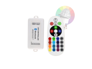 Afstandsbediening voor RGB melon light - 350219 - Nedking - 12 & 24 volt - schakelbaar tot 50 stuks
