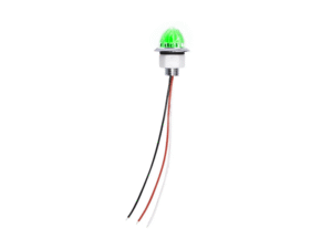 Nedking mini melon light groen - 350219 - helder glas - diameter 38 mm - 12 & 24 volt - IP67