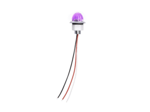 Nedking mini melon light paars - 350219 - helder glas - diameter 38 mm - 12 & 24 volt - IP67