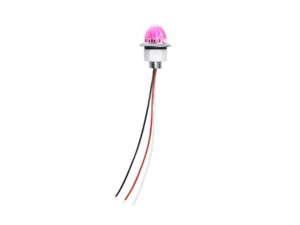 Nedking mini melon light roze - 350219 - helder glas - diameter 38 mm - 12 & 24 volt - IP67