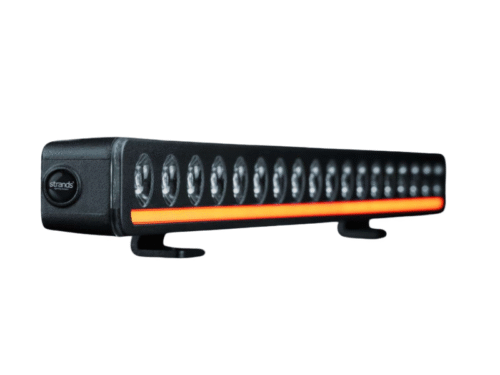 Strands 809452 - 11.000 lumen - led bar - positielicht wit/oranje - IP68, IP69K - ECE R148, ECE R149 - 12 & 24 volt - Nuuk D-Line - 20"