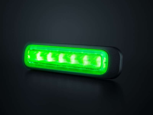 850404-G - Blinker grün - EAN: 7323030190064 - Strands - IP69K - 6 LED's - geeignet für 12 & 24 Volt