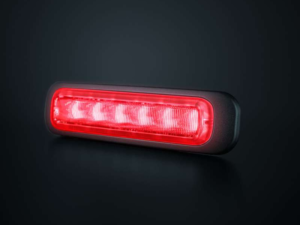850404-R - Blinker rot - EAN: 7323030191795 - Strands - IP69K - 6 LED's - geeignet für 12 & 24 Volt