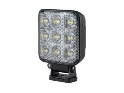 Tralert APEX werklamp 40W vierkant - 27 LED's - 6500 Lumen - IP69K - ECE R10 - ECE R148 - EAN: 8720364583071