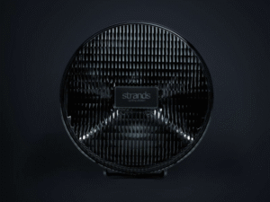 IZE LED OG Driving Light 9 Zoll Scheinwerfer - 270945 - Strands - Standlicht weiß und orange - IP68 und IP 69K - 12000 Lumen