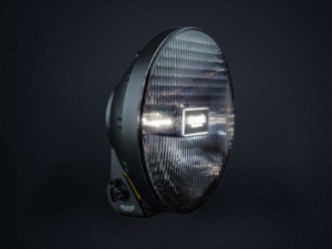 IZE LED OG Driving Light 9 Zoll Scheinwerfer - 270945 - Strands - Standlicht weiß und orange - IP68 und IP 69K - 12000 Lumen