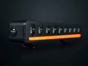 Strands 809451- 5500 lumen - led bar - positielicht wit/oranje - IP68, IP69K - ECE R148, ECE R149 - 12 & 24 volt - Nuuk D-Line - 10"