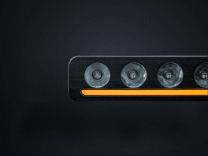 Strands 809451- 5500 lumen - led bar - positielicht wit/oranje - IP68, IP69K - ECE R148, ECE R149 - 12 & 24 volt - Nuuk D-Line - 10"