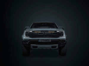 Nuuk D-Line 10 inch gemonteerd op een Ford truck 4x4