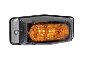 M-LED dubbelbrander DUAL color - ZM391 - old school look - E9 keurmerk - wit en oranje standlicht - geschikt voor 12 en 24 volt - LED markering