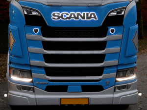 Scania daytime running lights xenon white - model S - Model R - year of manufacture 2016+ - LED headlight Next Gen - ADL40841