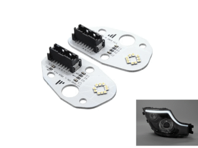 Mercedes Actros dagrijverlichting xenon wit - bj 2020+ - geschikt voor Actros met LED / xenon koplamp - DRL unit- plug & play -vrachtwagen verlichting - 41031