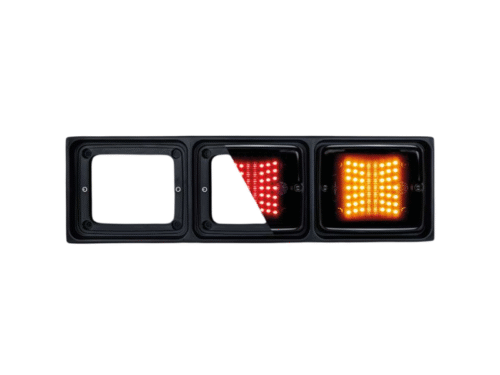 Strands IZE LED frame 3 gaten - 800638 - ABS kunststof