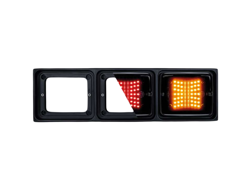 Strands IZE LED frame 3 gaten - 800638 - ABS kunststof