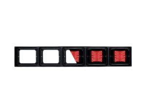 Strands IZE LED frame 5 Löcher - 800640 - ABS-Kunststoff