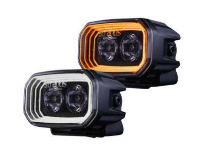 Strands FOR9T POD 4 inch - with orange and white position light - super sleek design - 2600 Lumen - IP69K - for truck, car and more