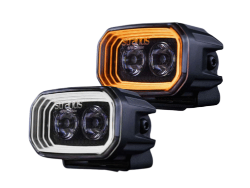 Strands FOR9T POD 4 inch - with orange and white position light - super sleek design - 2600 lumens - IP69K - for trucks, cars and more