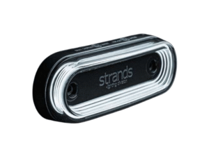 Strands FOR9T Gravity positielamp WIT - donker glas - ECE R148 - 850455 - voor vrachtwagen, bestelwagen, aanhanger, camper en meer