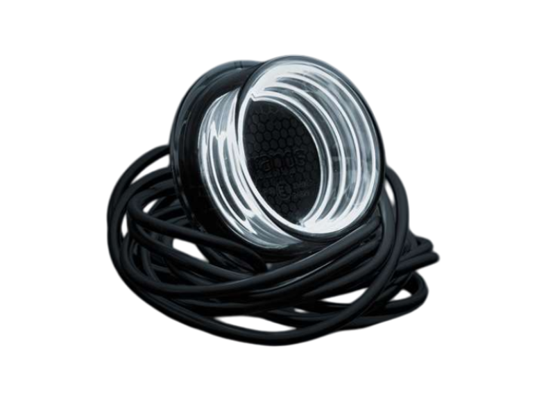 Strands FOR9T Geo unit wit - LED breedtelamp -donker glas - ECE R148 - 850465 - voor vrachtwagen, bestelwagen, aanhanger, camper en meer