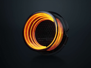 Strands FOR9T Geo unit oranje - LED breedtelamp -donker glas - ECE R148 - 850467 - voor vrachtwagen, bestelwagen, aanhanger, camper en meer
