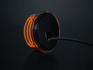 Strands FOR9T Geo unit oranje - LED breedtelamp -donker glas - ECE R148 - 850467 - voor vrachtwagen, bestelwagen, aanhanger, camper en meer